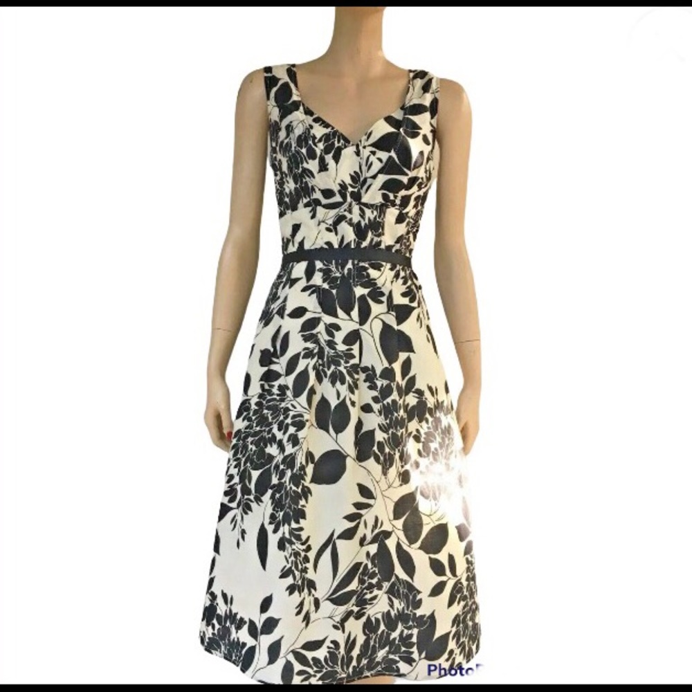 Fever London Black & White Dress